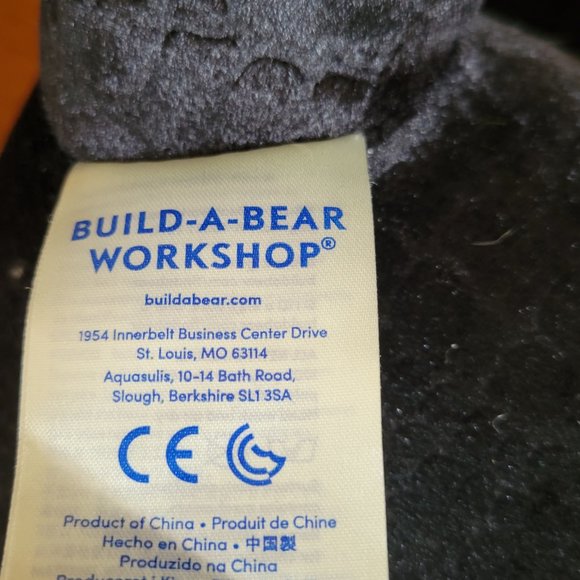 build a bear toothless plush stuffed black how to train your dragon - Picture 5 of 6